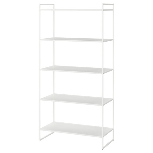 JONAXEL Shelving unit, white, 80x38x160 cm