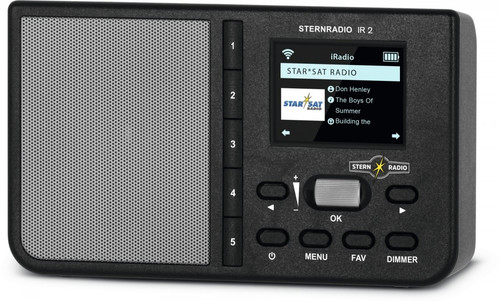 TechniSat Internet Radio Sternradio IR 2, black