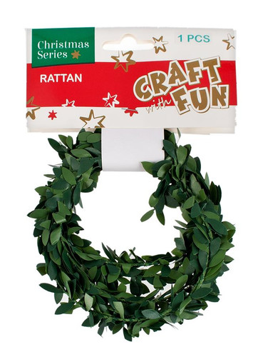 Christmas Decorations Wreath Rattan