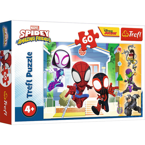 Trefl Children's Puzzle Marvel Spidey & His Amazing Friends 60pcs 4+