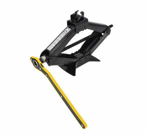 AW Scissor Jack 2t 2000kg & Ratchet Wrench