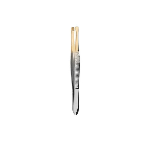 Tweezers Straight gold