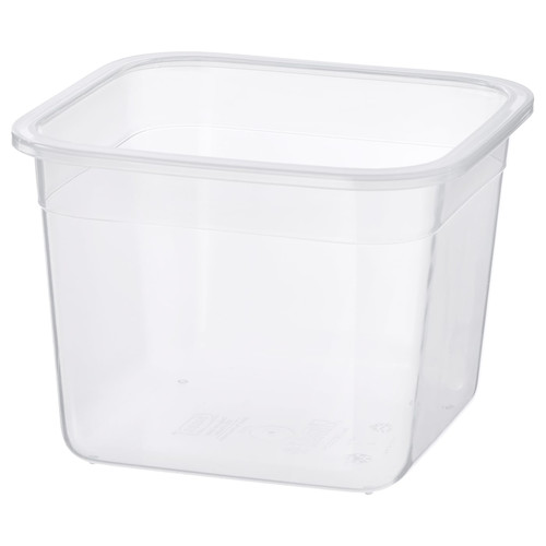 IKEA 365+ Food container, square, plastic, 15x15 cm