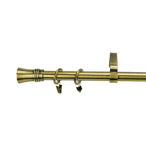 Curtain Rod Zenit 19mm 160cm, gold