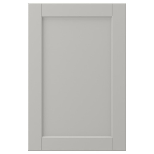 LERHYTTAN Door, light grey, 40x60 cm