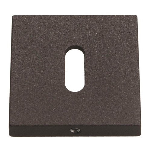 Gamet Door Escutcheon, square, graphite