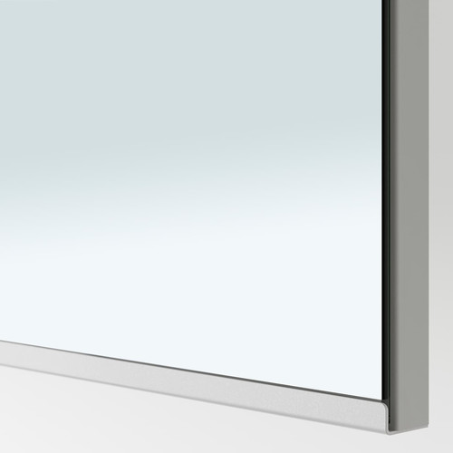 VIKEDAL Door, mirror glass, 25x229 cm