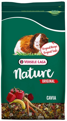 Versele-Laga Cavia Nature Original Hiogh-fibre Food for Guinea Pigs 9kg