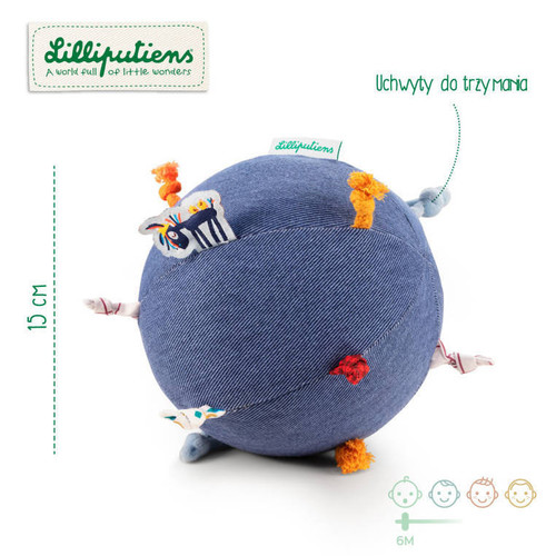 LILLIPUTIENS Sensory Ball Ignace 6m+