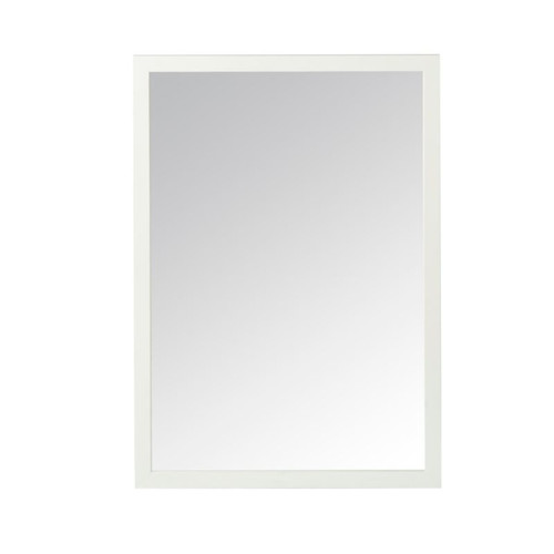 GoodHome Bathroom Mirror Perma 100 x 70 cm, white frame