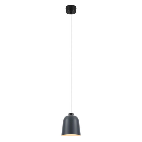 GoodHome Pendant Lamp Calume E27 18cm, matt black