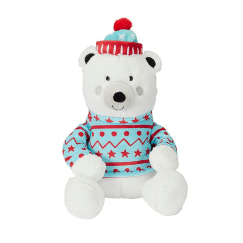 Christmas Bear Dancing & Singing, battery-operated