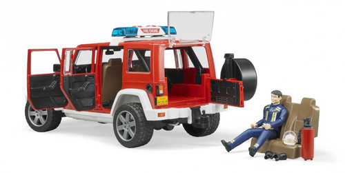 Bruder Jeep Wrangler Fire Department 4+