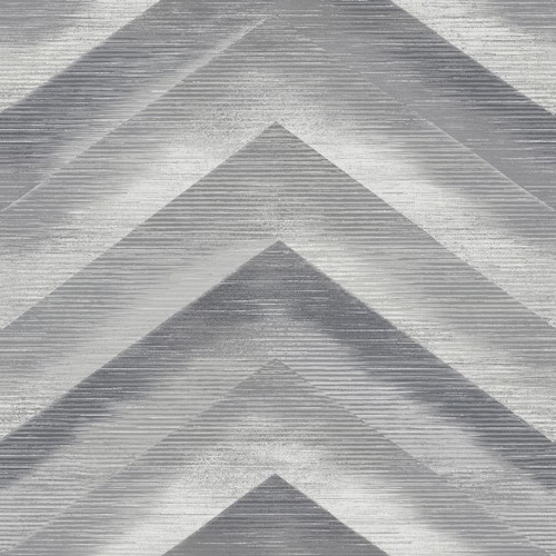 GoodHome Vinyl Wallpaper on Fleece Moone, grey