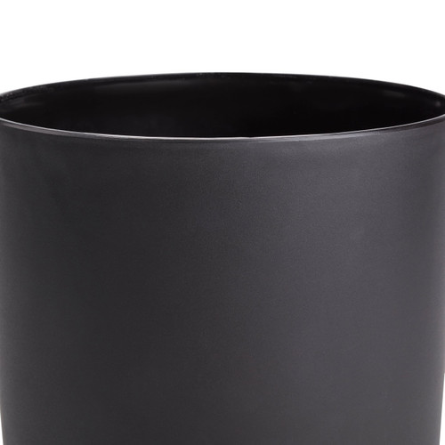 Plant Pot GoodHome 12 cm, plastic, black