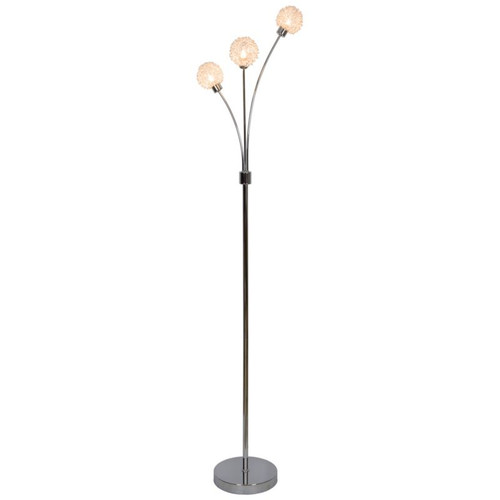 GoodHome Floor Lamp Phaidros G9, chrome