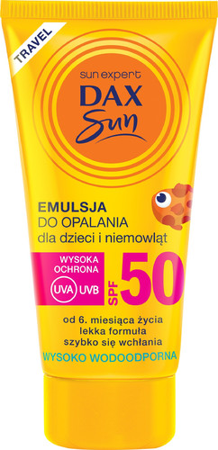 Dax Sun Sunscreen for Babies & Children SPF50 Travel 50ml