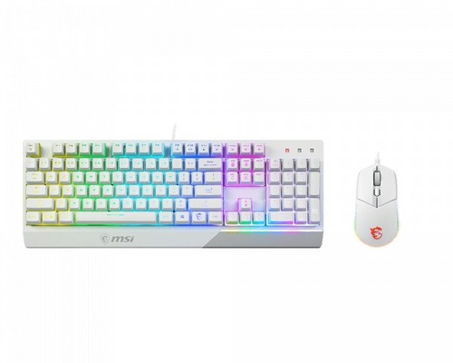 MSI Keyboard + Mouse Set Vigor GK30 Combo, white