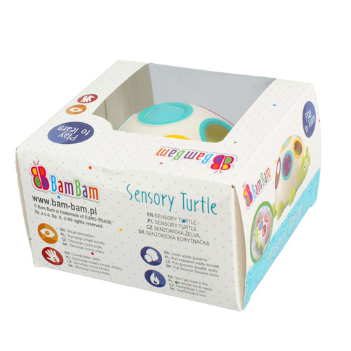 Bam Bam Sensory Turtle 10m+