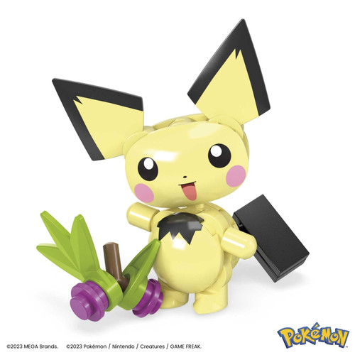 MEGA Pokémon Building Toy Kit, Pichu's Forest Forage HPB59 7+