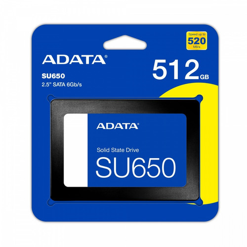 Adata SSD 512GB Ultimate SU650 2.5 S3 3D TLC Retail