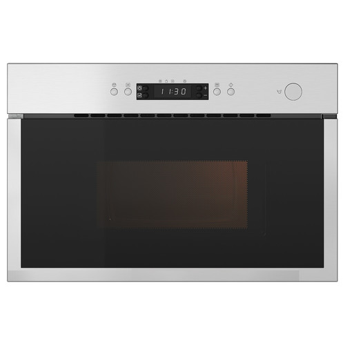 MATÄLSKARE Microwave oven, stainless steel colour