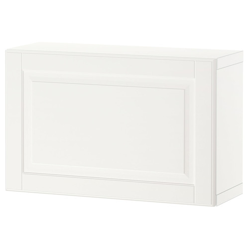 BESTÅ Shelf unit with door, white, Smeviken white, 60x22x38 cm