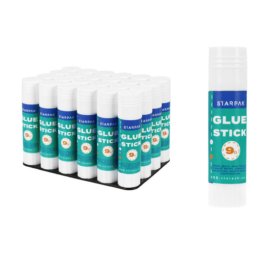 Starpak School Glue Stick 9g x 24pcs