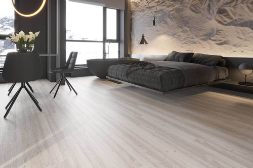 Gres Floor Tiles Apulia 15 x 90 cm, white, 1.22 sqm