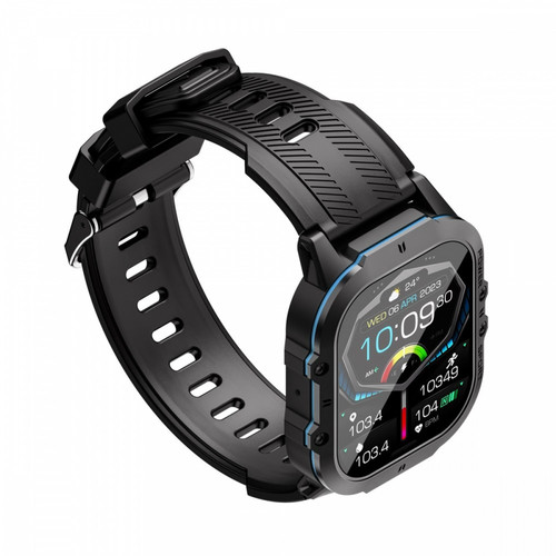 OUKITEL Smartwatch BT20 Rugged, black-blue