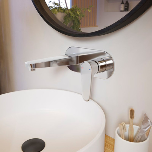 GoodHome Bathroom Basin Mixer Cavally, chrome