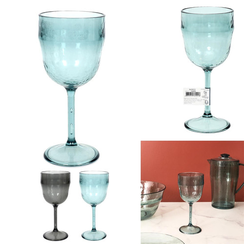 Wine/Water Glass Zekrit, grey