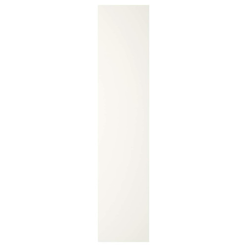 FORSAND Door with hinges, white, 50x229 cm