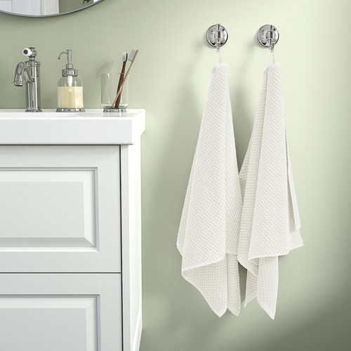 GULVIAL Hand towel, white, 50x100 cm