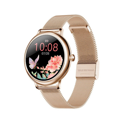 Garett Smartwatch Women Emma, gold steel