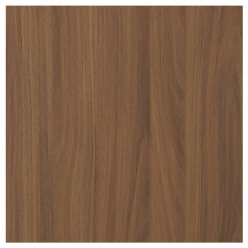 TISTORP Drawer front, brown walnut effect, 40x40 cm