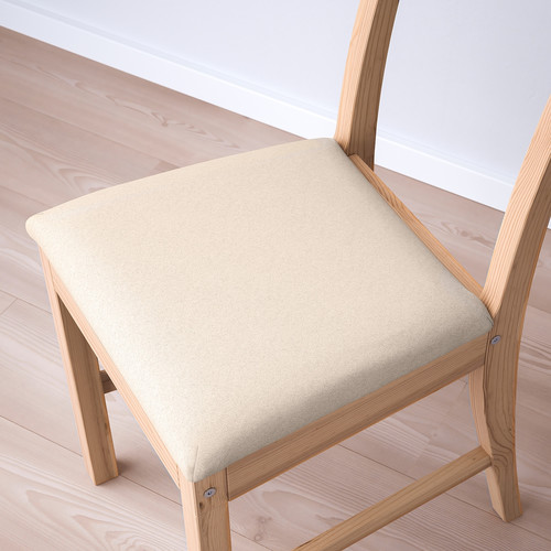 PINNTORP Chair, light brown stained/Katorp natural