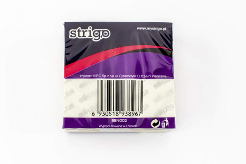 Strigo Sticky Notes 75x75mm 400pcs Pastel