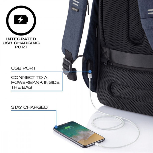 XD Design Backpack Bobby Hero XL, navy blue