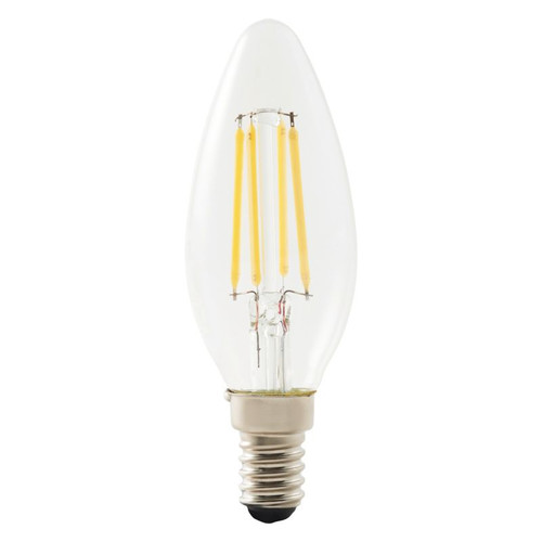 Diall LED Bulb C35 E14 550lm 4000K