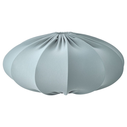 REGNSKUR / HEMMA Pendant lamp, turquoise/white