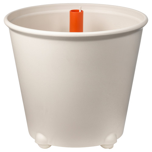 IKEA PS FEJÖ Self-watering plant pot, white, 32 cm