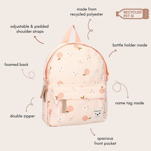 Kidzroom Backpack Paris Apple pink