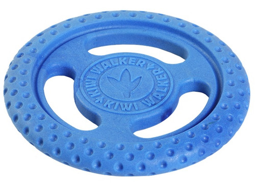 Kiwi Walker Let's Play Dog Toy Frisbee Maxi, blue