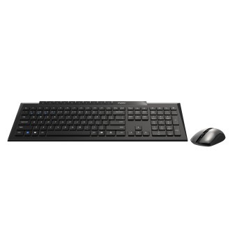 Rapoo Keyboard and Mouse Set Multi-Mode 8210M, black