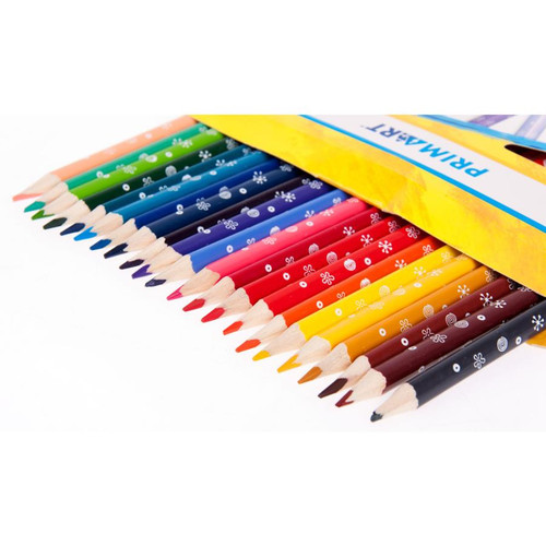 Prima Art Triangular Colour Pencils 24pcs