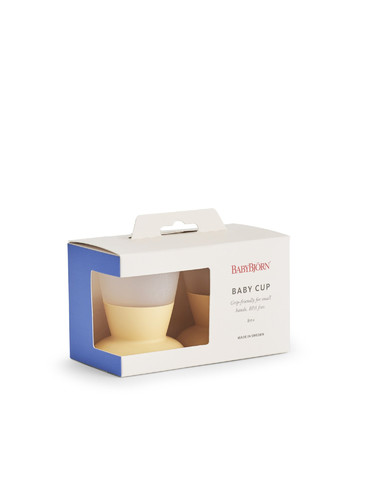 BABYBJÖRN Baby Cups - Powder Yellow