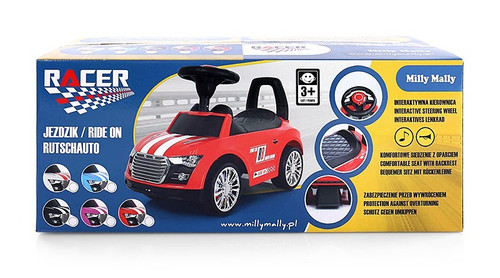 Milly Mally Vehicle Racer, red 3+