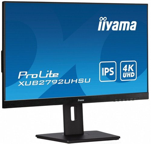 IIyama 27" Monitor XUB2792UHSU-B5 4K IPS DVI DP HDMI USB3.0