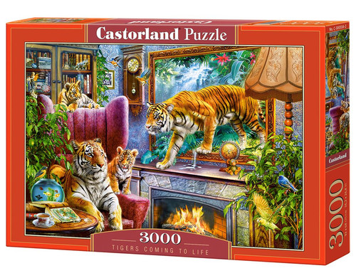 Castorland Jigsaw Puzzle Tigers Coming to Life 3000pcs